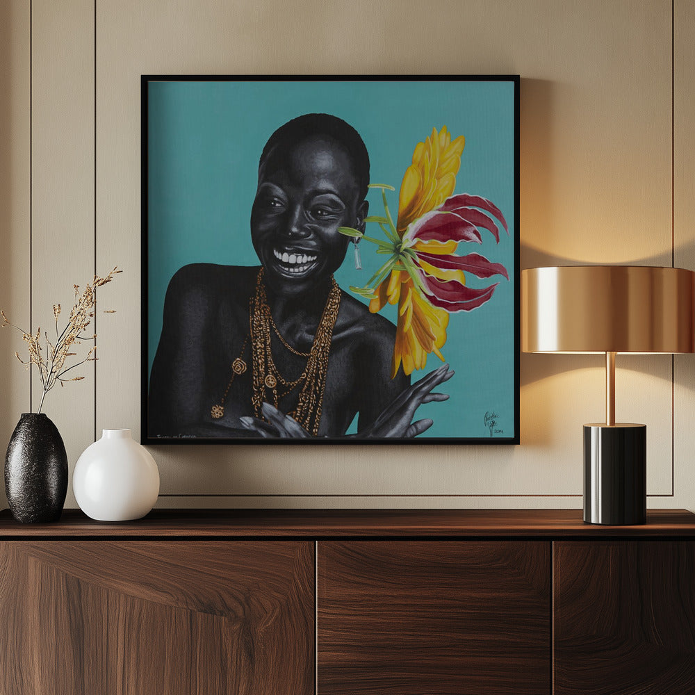 Karnevalsblumen | Poster