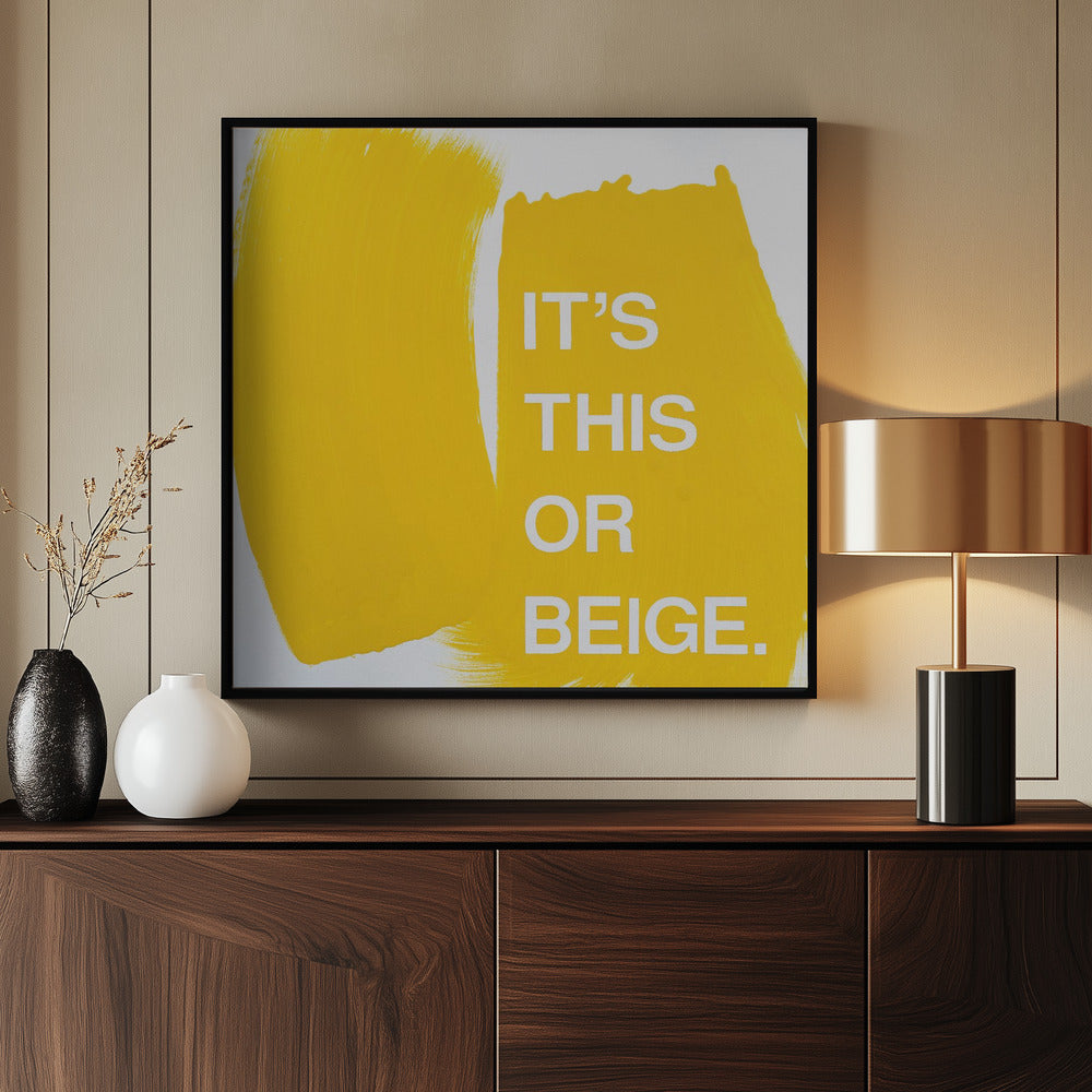 Gelb | Poster