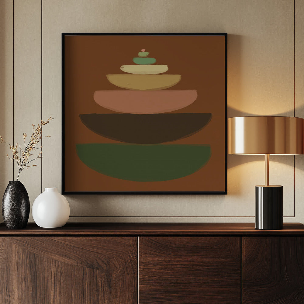 Abstrakte Schalen | Poster