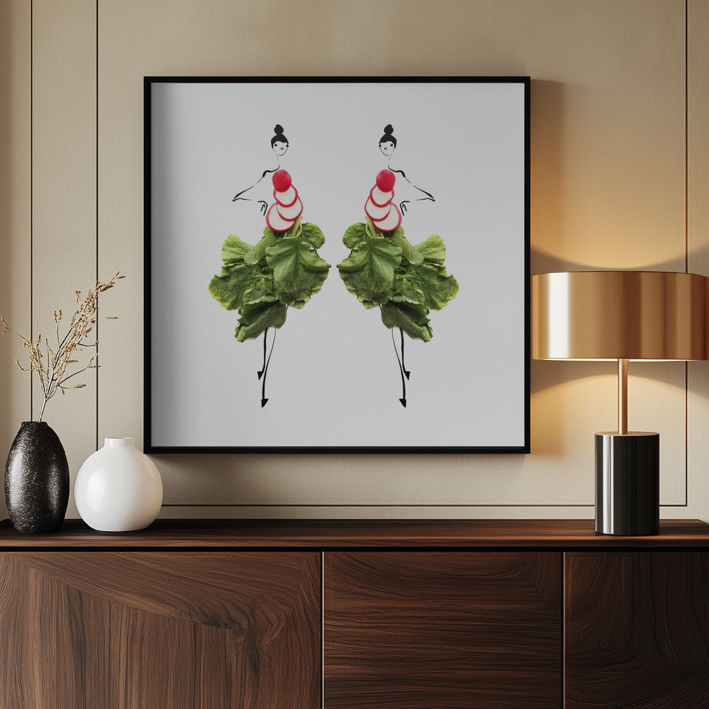 Radieschen-Duo | Poster