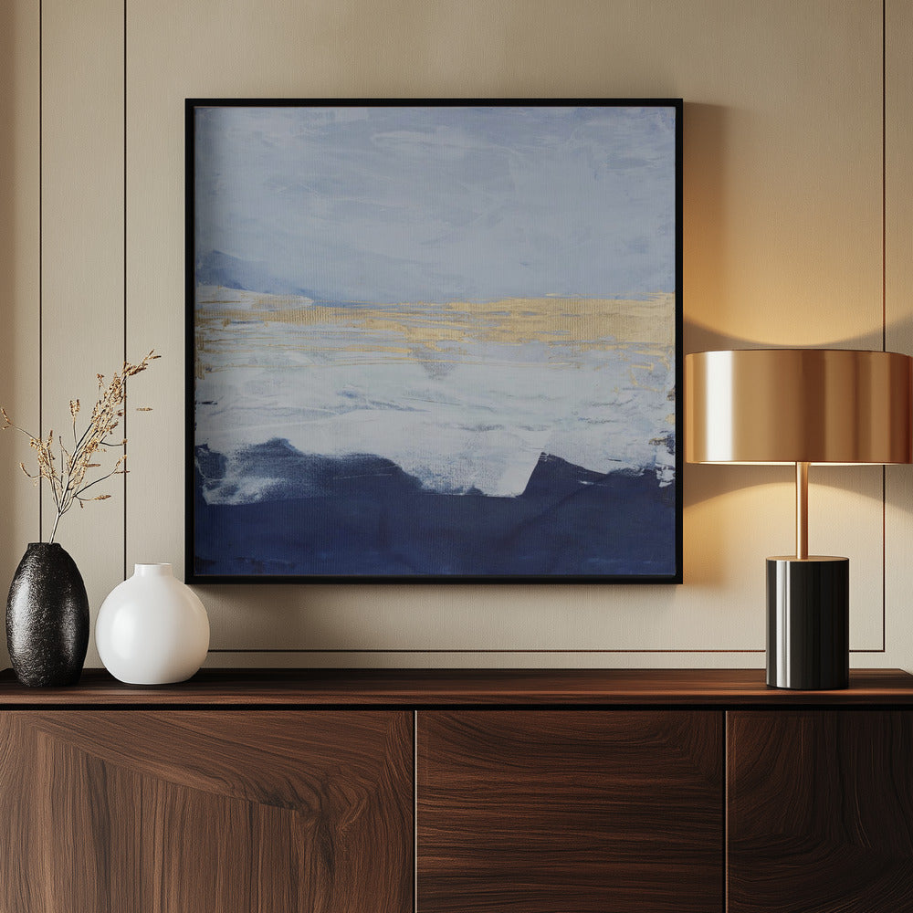 Friedlicher goldener Horizont | Poster
