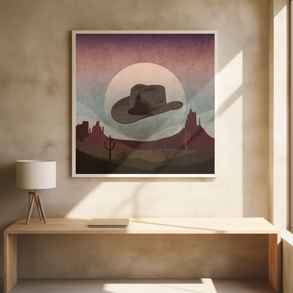 Wüsten-Cowboy-Traum | Poster