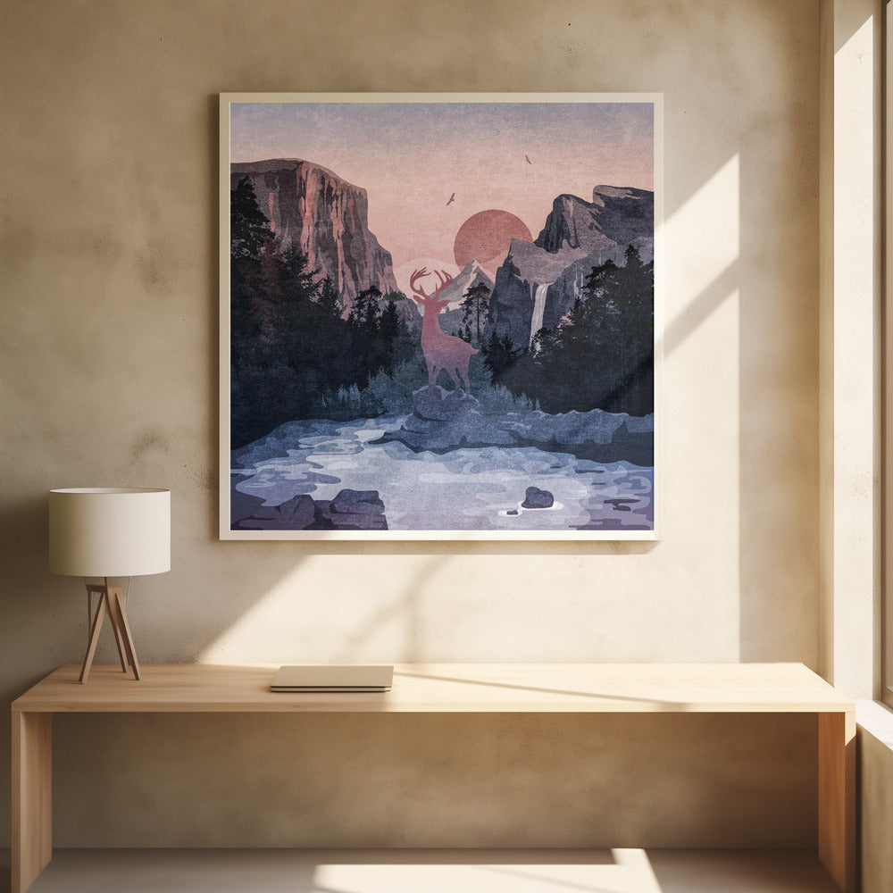 Majestätische Morgendämmerung | Poster