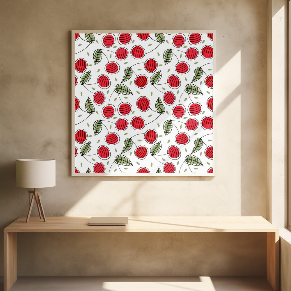 Rote Kirschen Obst | Poster