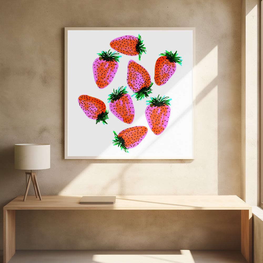 Erdbeeren 2 | Poster