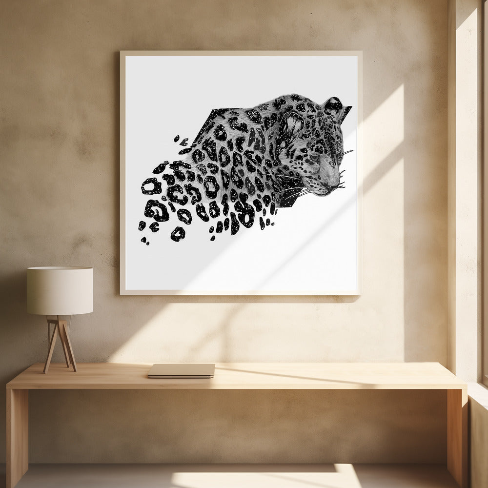 Wandbild „Cosmic Leopard“ | Poster