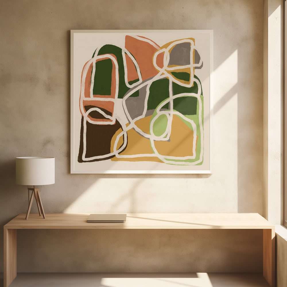 Linien und Formen | Poster