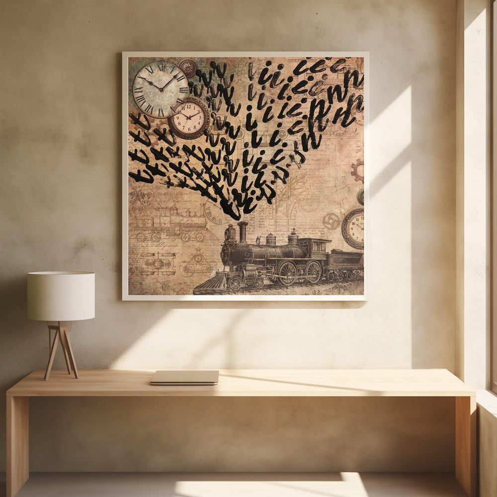 Letter Art 13. TRIN | Poster