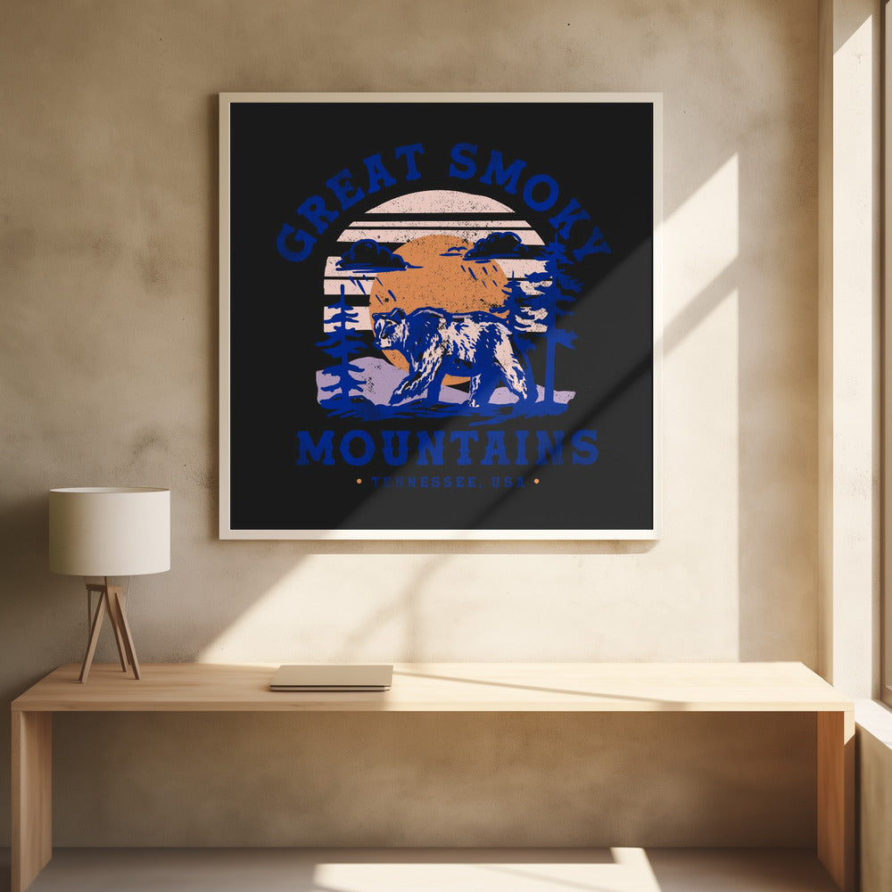Great Smoky Mountains Nationalpark Tennessee | Poster
