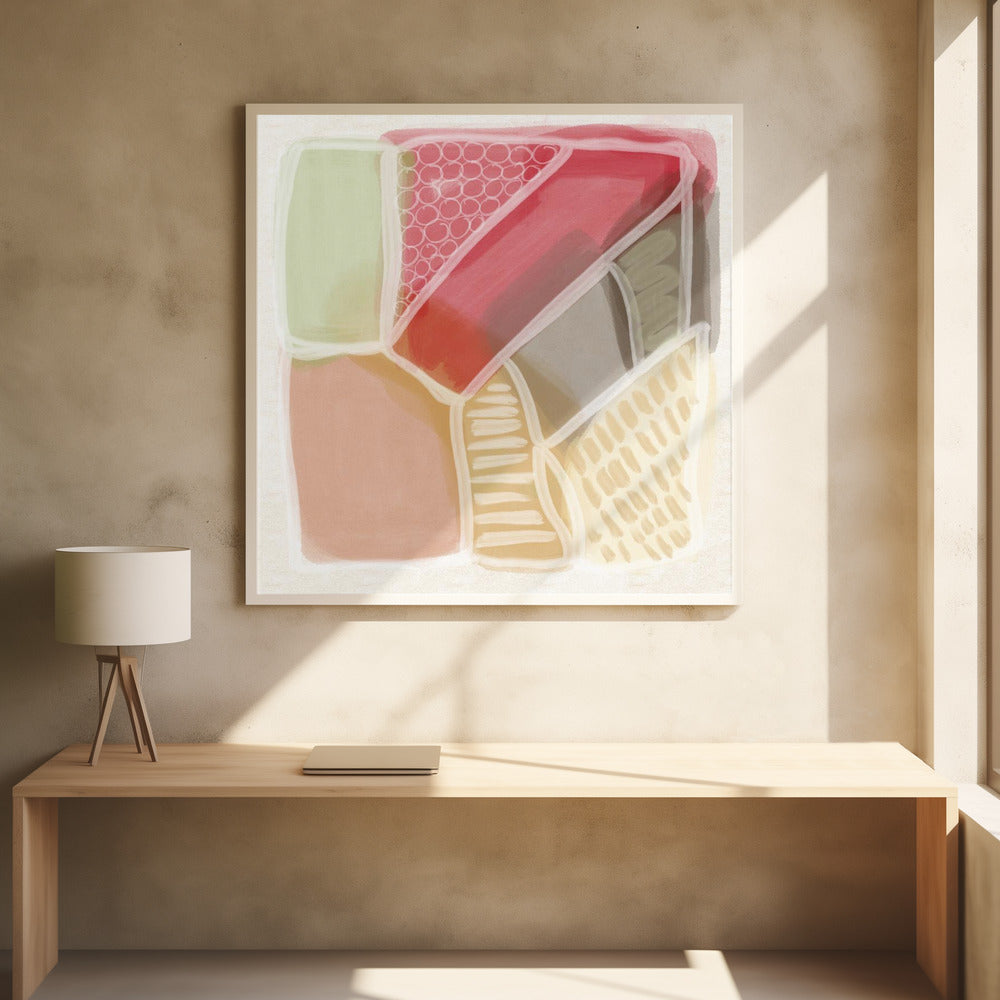 Abstraktes Aquarell | Poster