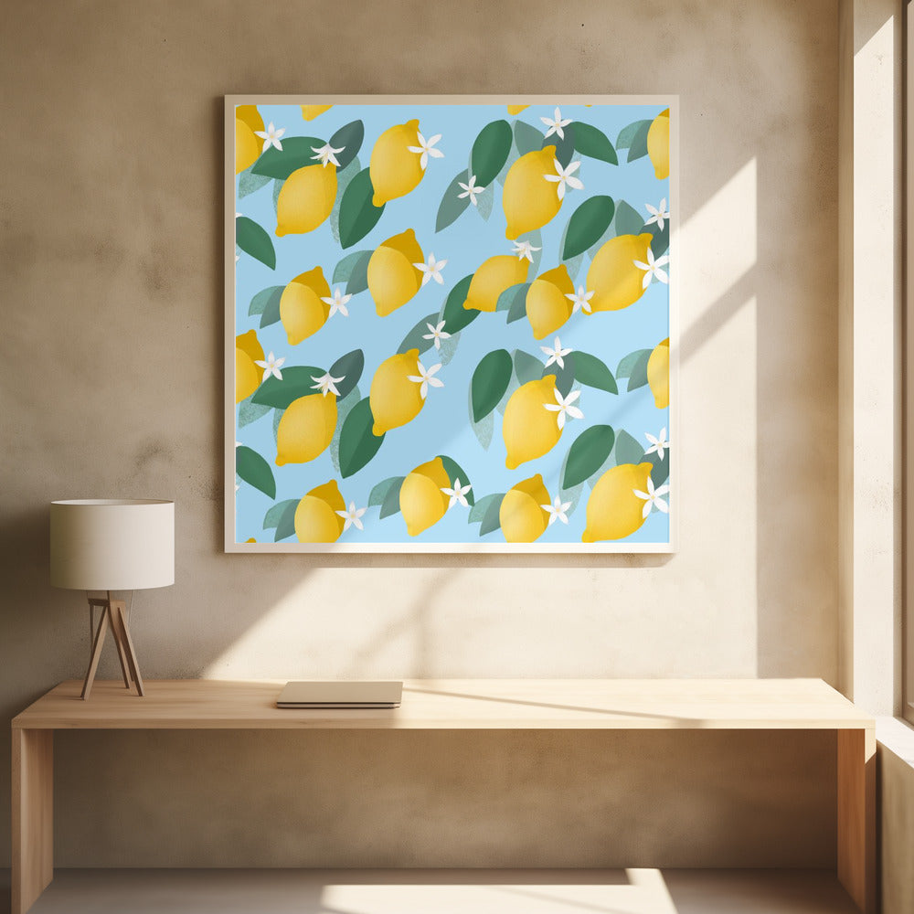 Zitronenmuster | Poster