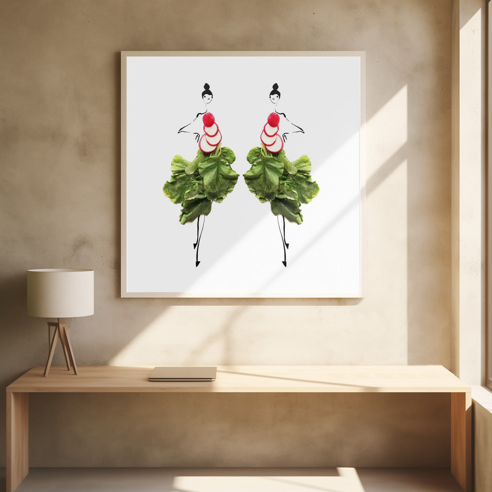 Radieschen-Duo | Poster