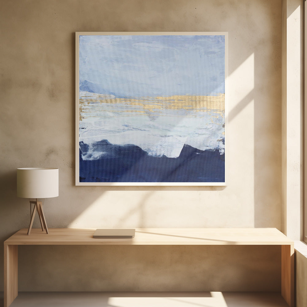 Friedlicher goldener Horizont | Poster