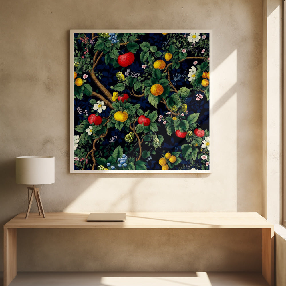 Lebendige Obstgartenfreude | Poster