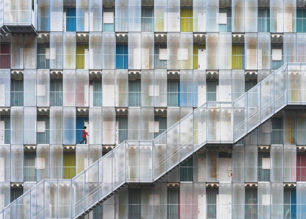 Bunte Wohnung | Leinwand