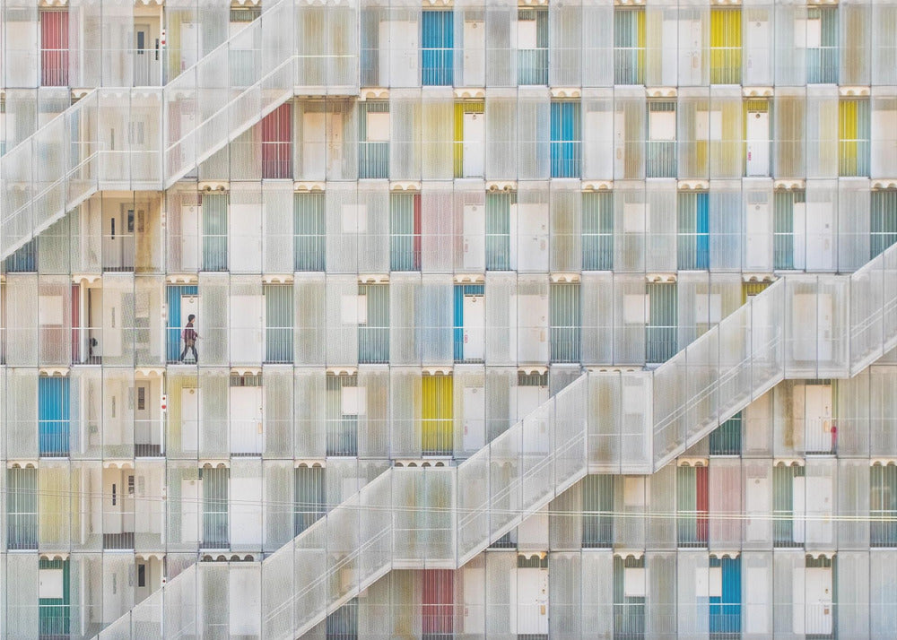 Bunte Wohnung | Tapete