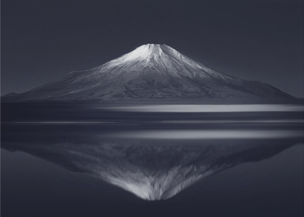 Spiegelung des Fuji | Tapete