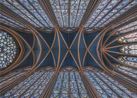 Ode an Buntglas | Leinwand