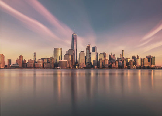 Goldenes Manhattan | Leinwand