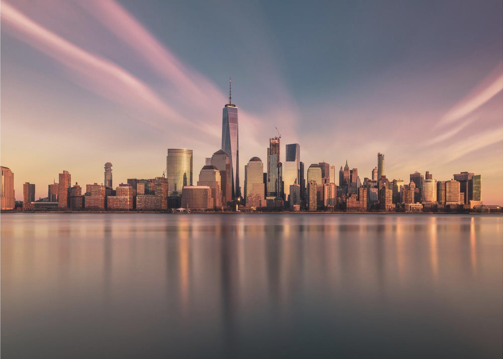 Goldenes Manhattan | Tapete