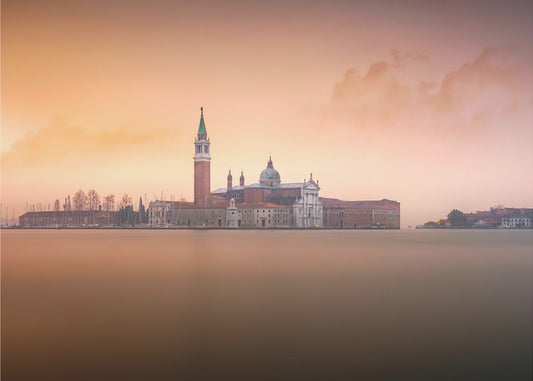 Venedig rosa Sonnenaufgang | Leinwand