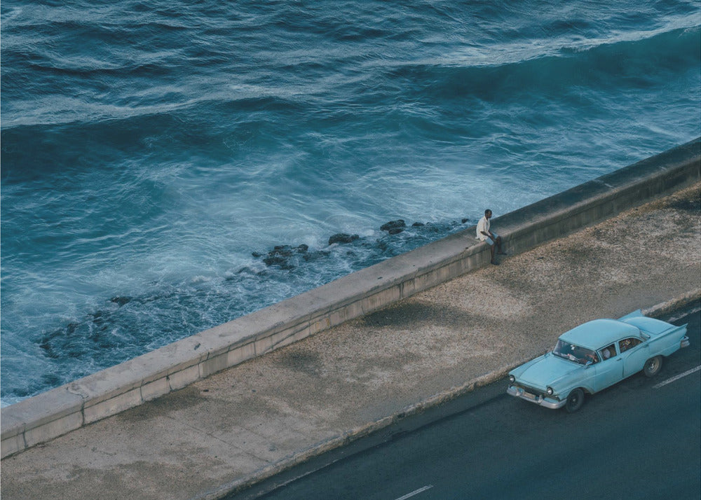 Malecon Strand | Leinwand