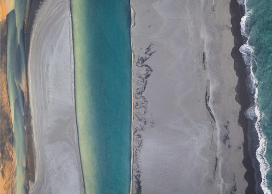 Isländische Küste | Poster