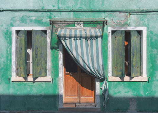 Symmetrien in Burano | Leinwand