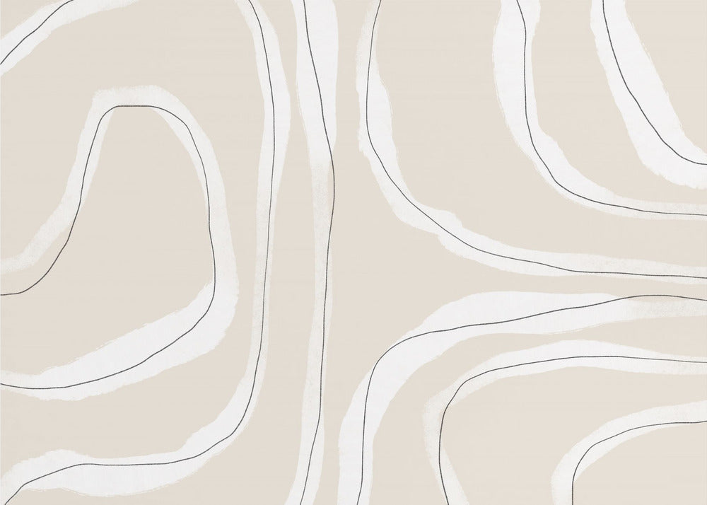 Sanfte Strata-Linien | Tapete