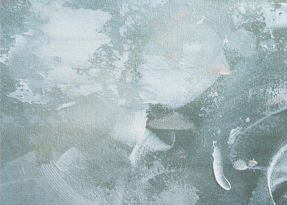 Grün-weißes Acryl | Tapete