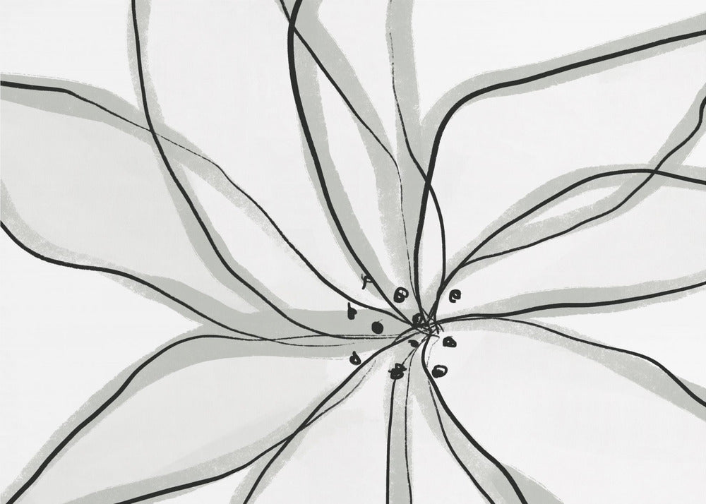 Zerbrechliche Blume | Tapete