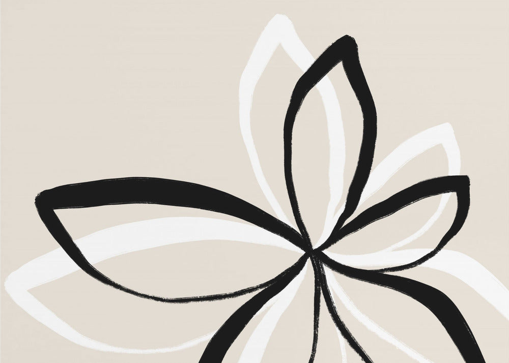Abstrakte Blumen | Leinwand