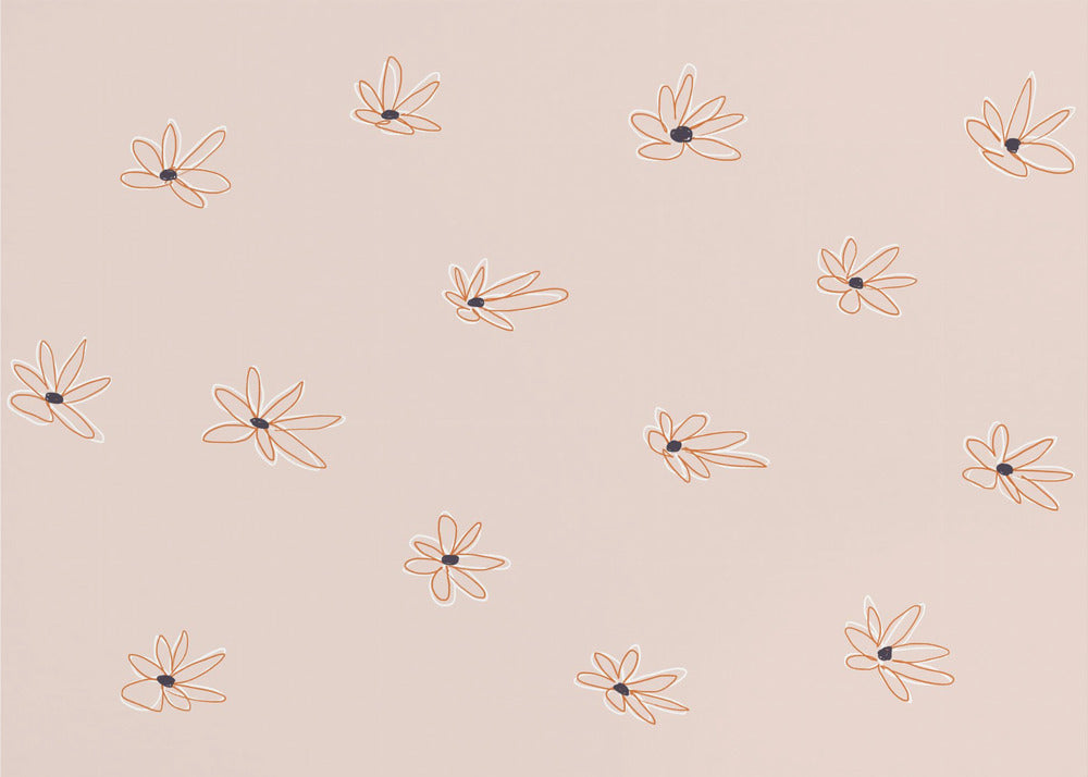 Minimalistische Gänseblümchenmuster | Poster