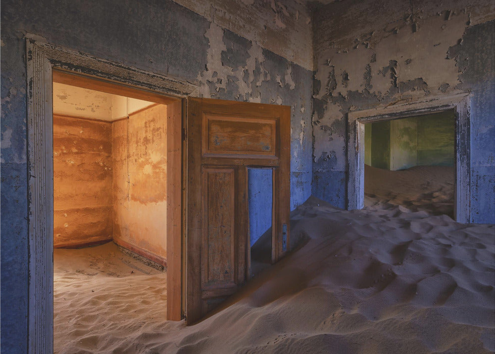 Die alten Nachbarn | Leinwand