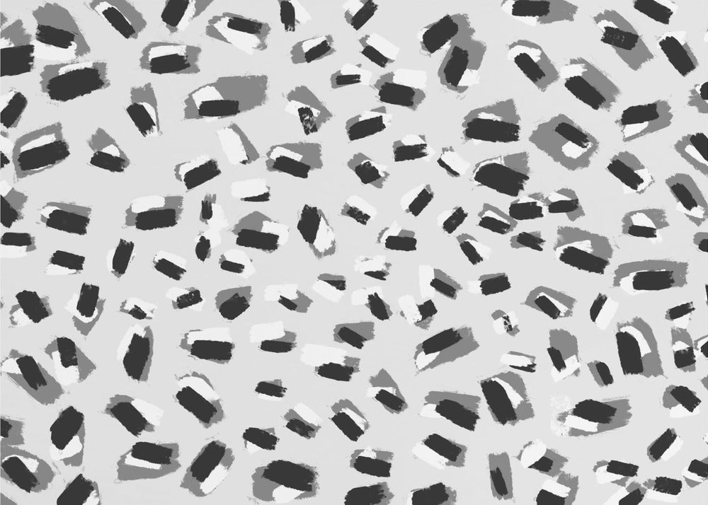 Monochromes Mosaik | Leinwand