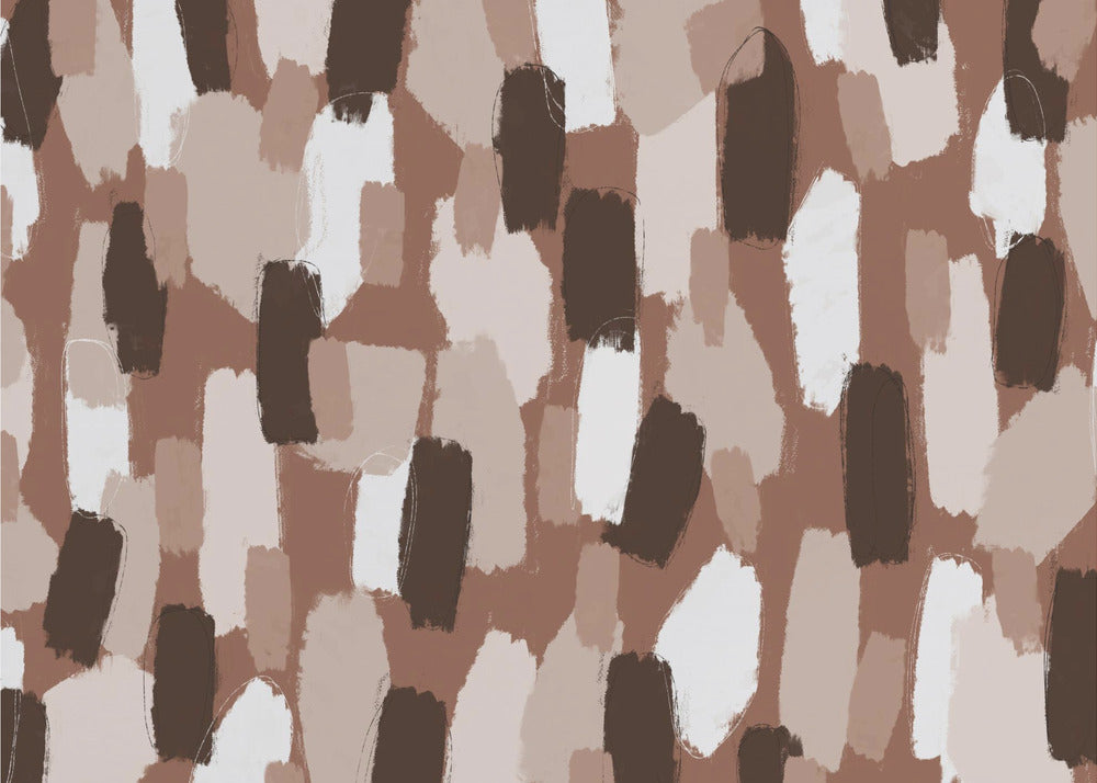 Earthy Brushstrokes | Wallpaper