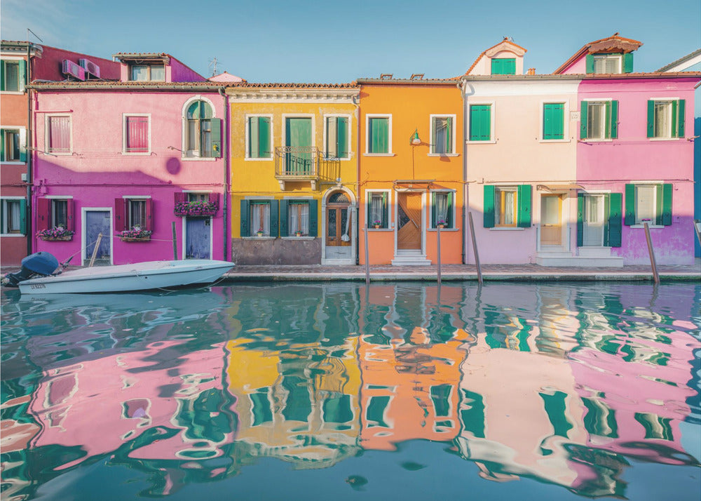 Farbiges Burano | Tapete
