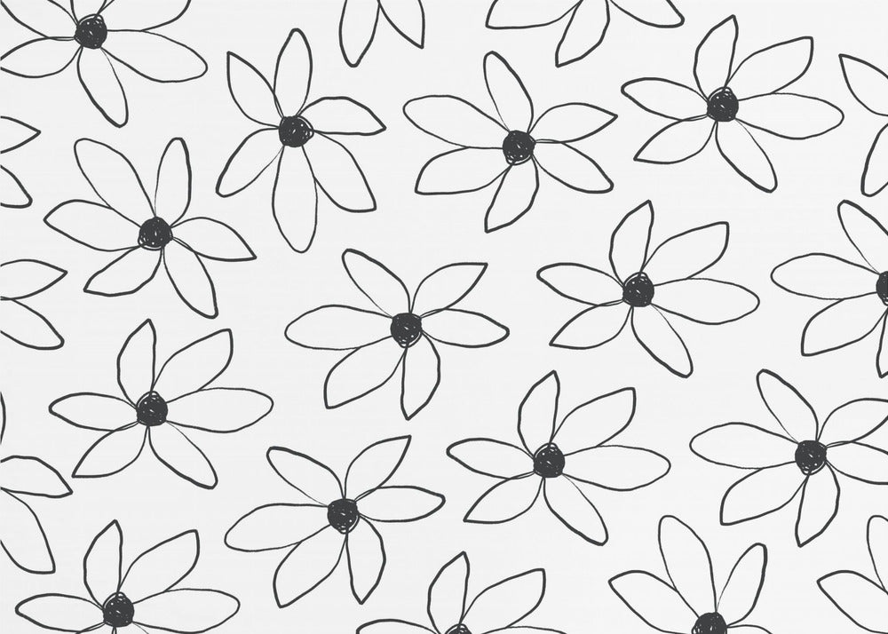 Luftige Blumen | Tapete