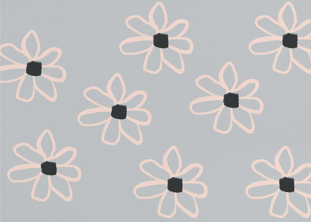 Kräftige Blumen | Tapete