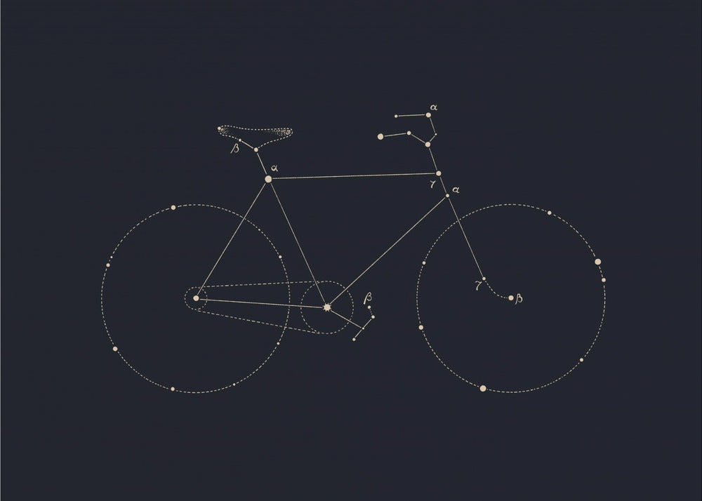 Fahrradkonstellation | Poster
