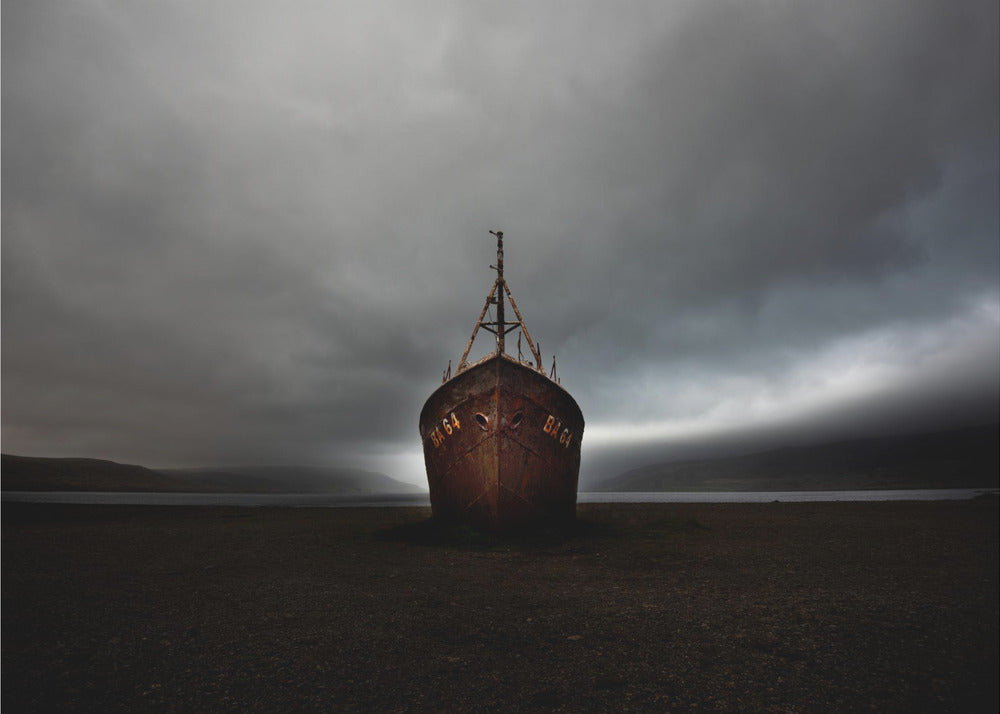 Das Wrack | Hintergrundbild