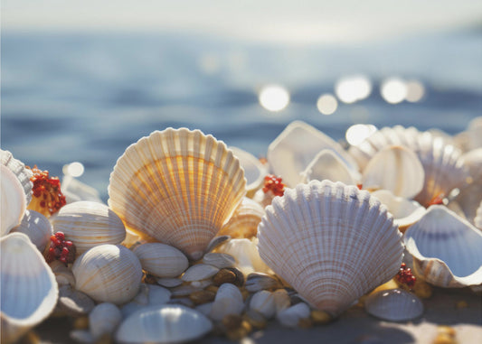 Muschel-Gelassenheit | Poster