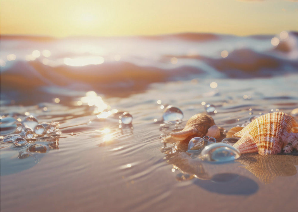 Gelassenheit am Meer | Poster
