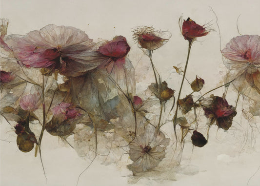 Zarter Blütenblatttanz | Poster