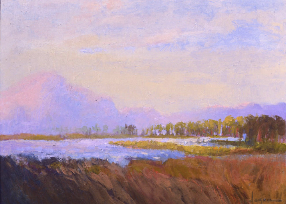 Serene Pastel Landscape | Poster