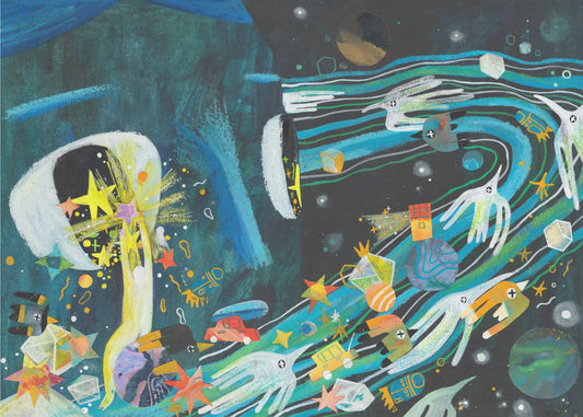 Nachtflüstern | Leinwand