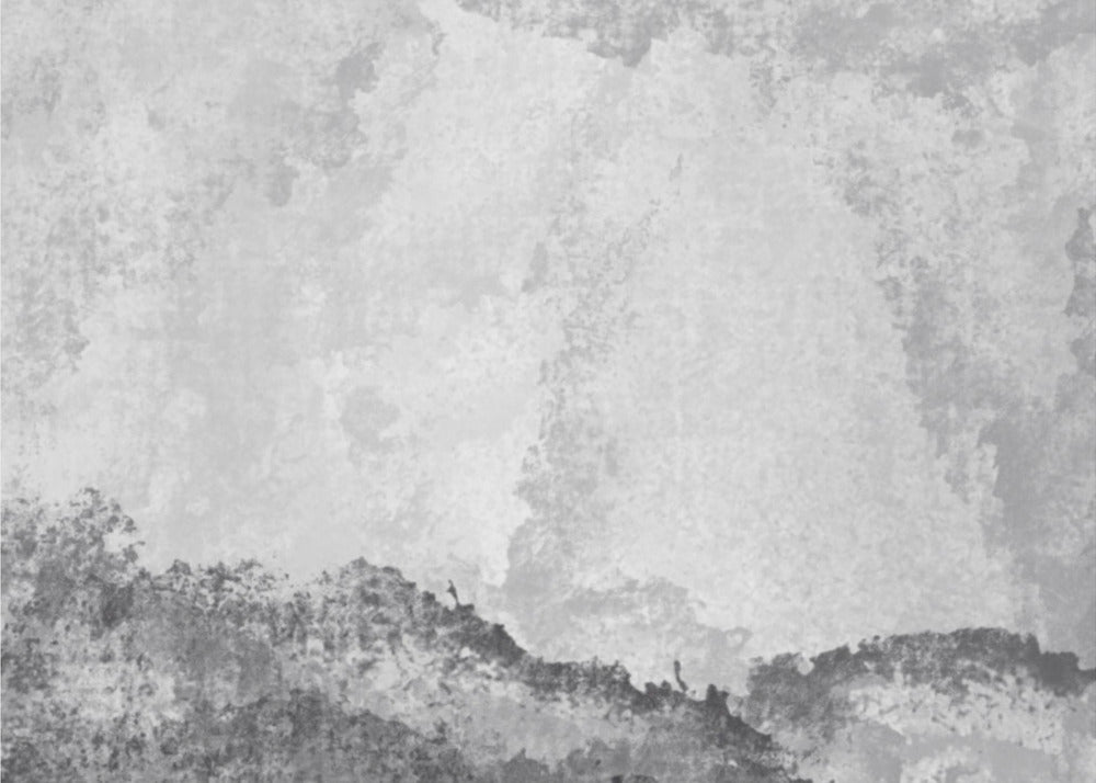 Graustufenberge | Leinwand