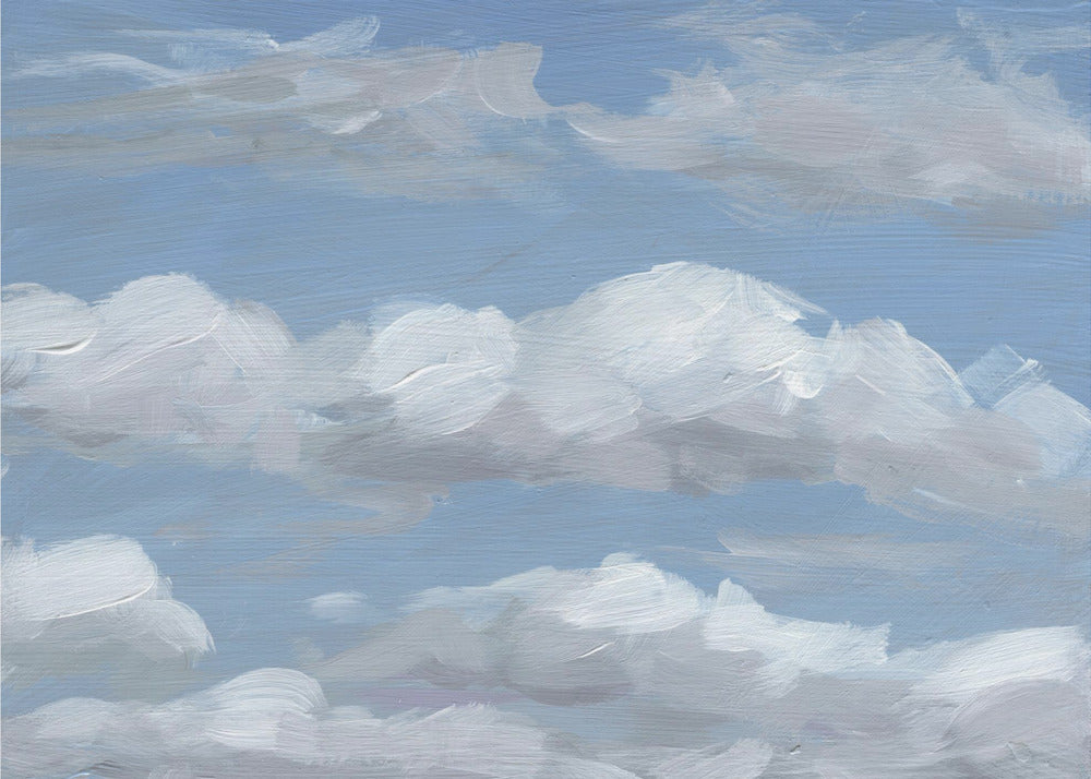 Sommerwolken | Leinwand