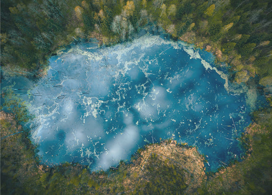 Clouds in the mirror | Canvas