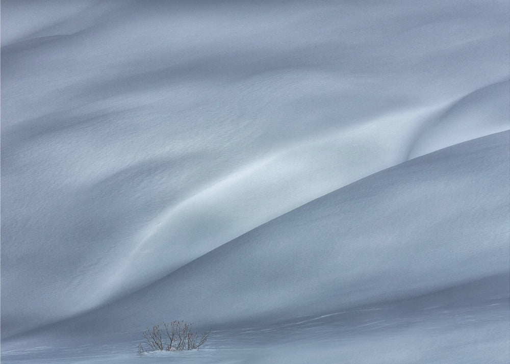 Pisten im Winter | Leinwand